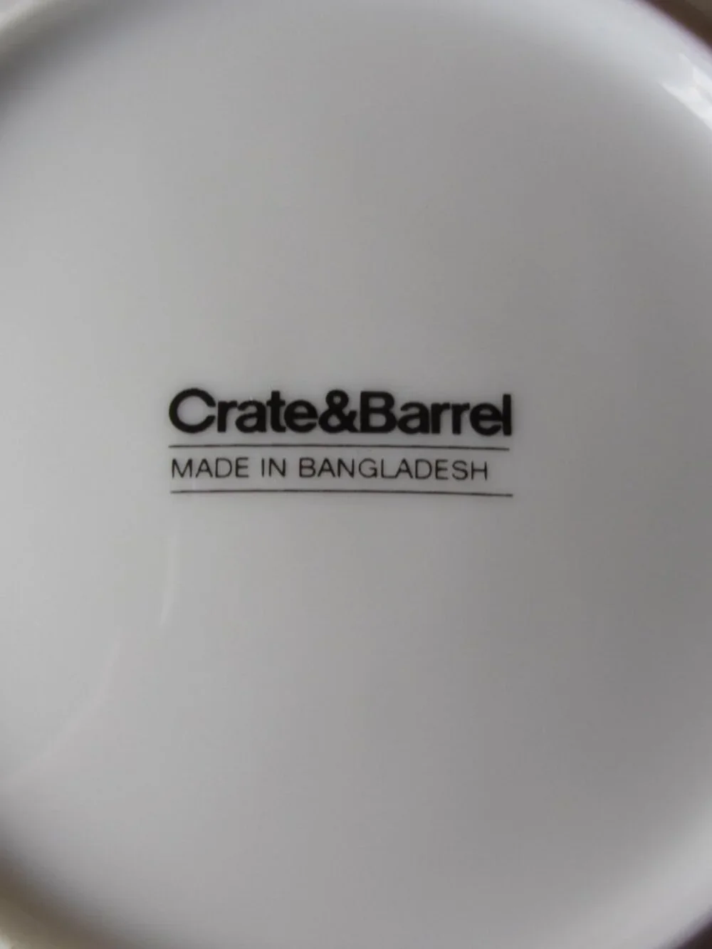 Crate & Barrel Christmas Holiday Appetizer Plates Set of 4 Evergreen (W6628)
